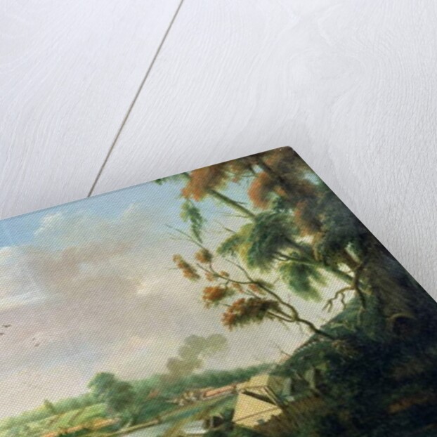 A direct north general view of Sydney Cove, 1794 by Thomas Watling