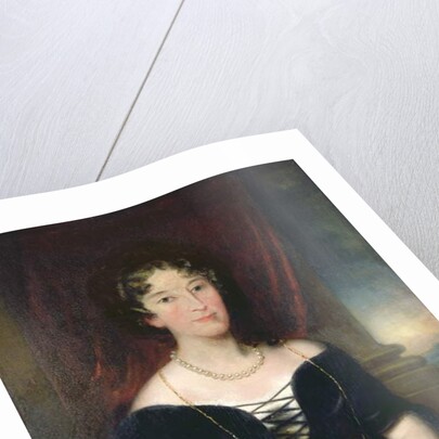 Portrait of Elizabeth,, wife of John Macarthur, co-founder of the Australian Wool Industry, c.1820 by Anonymous Anonymous