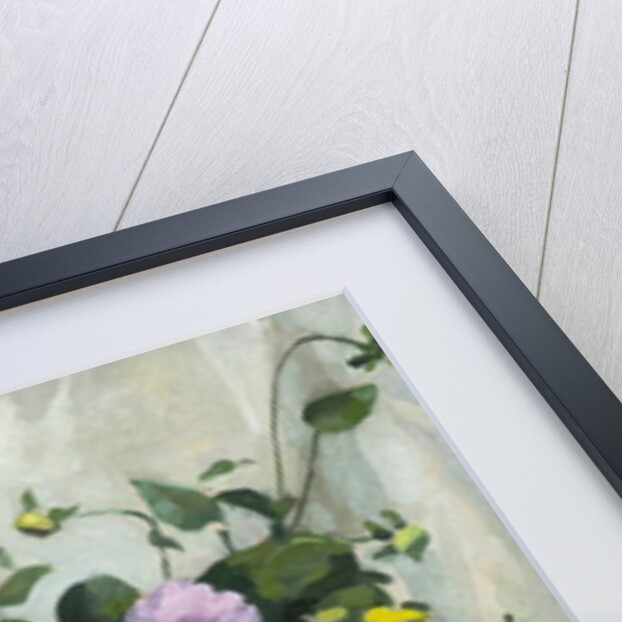 Still Life, Pompom Dahlias by Harry Gordon Shields