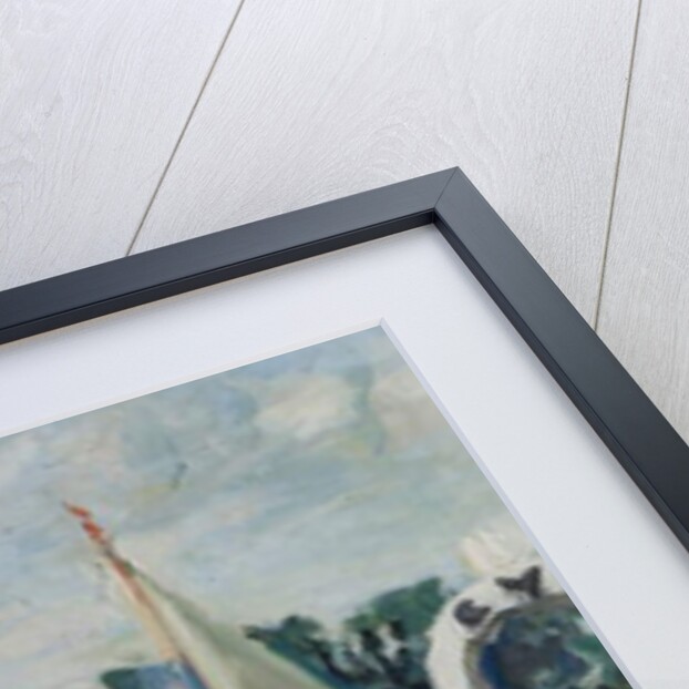 Racing Yachts on the Seine by Jacques-Emile Blanche