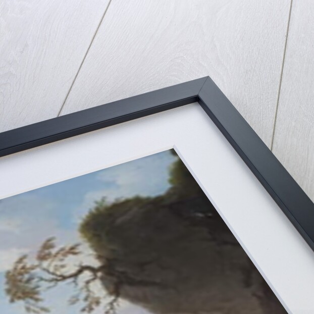 A Wreck on a Rocky Coast by Charles François Grenier de Lacroix