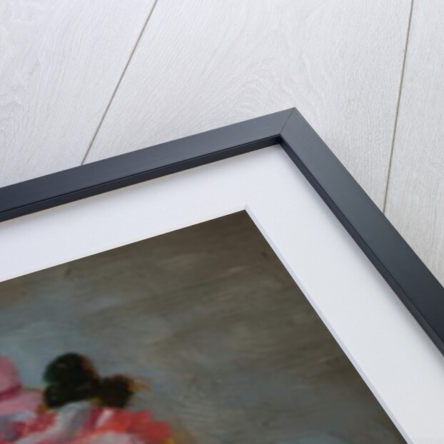 Striped Roses in a Ship Mug by John Henry Lorimer