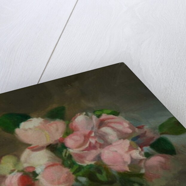 Still life with a vase of flowers by John Henry Lorimer