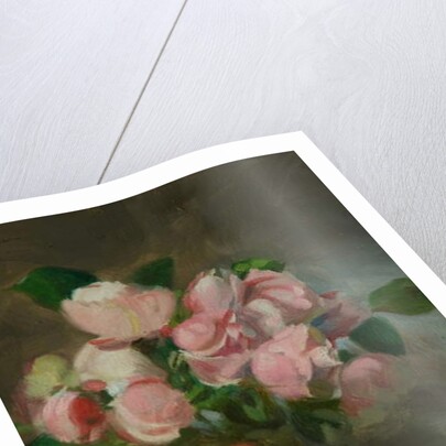 Still life with a vase of flowers by John Henry Lorimer