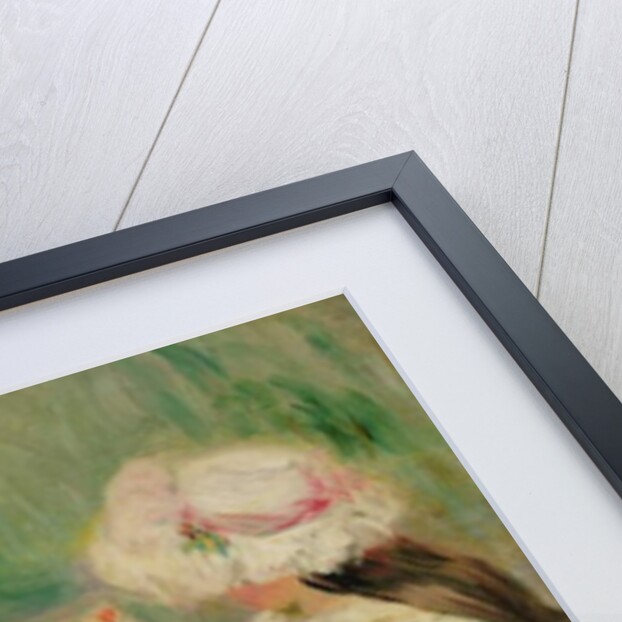 Young Girls on the River Bank by Pierre Auguste Renoir