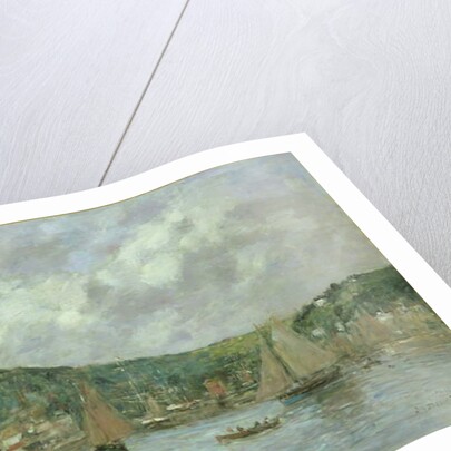 Cherbourg, 1883 by Eugene Louis Boudin