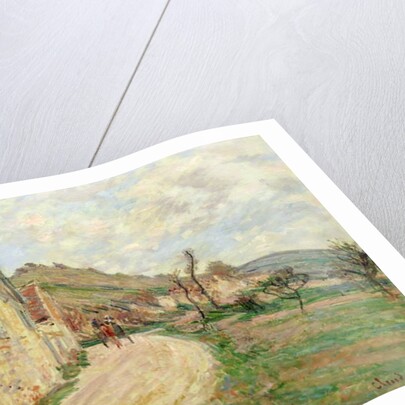 The Rocks at Falaise by Claude Monet