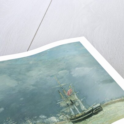 Evening, Le Havre, 1866 by Eugene Louis Boudin