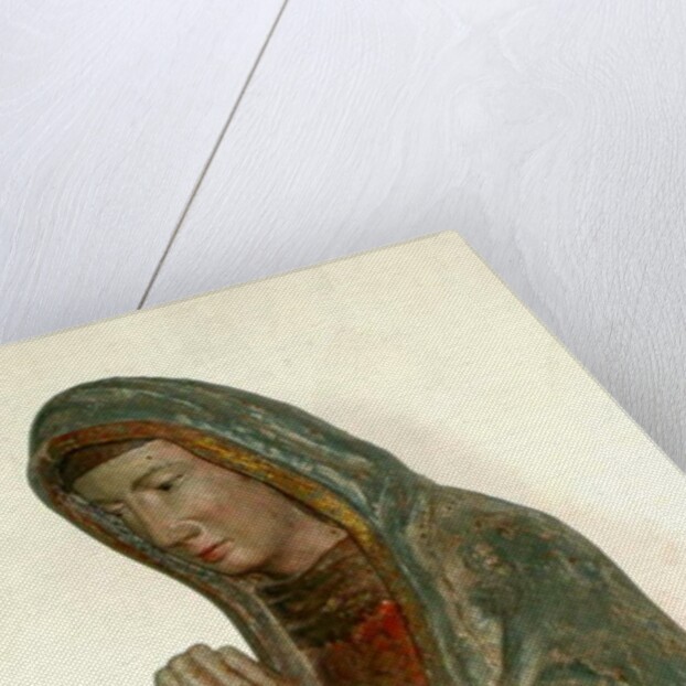 Statue of the Virgin by French School