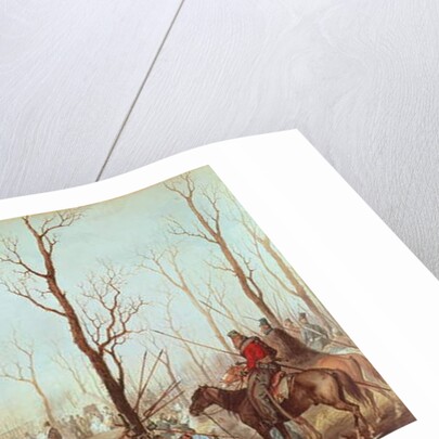 The Cossacks on the Champs Elysees, 1815 by French School