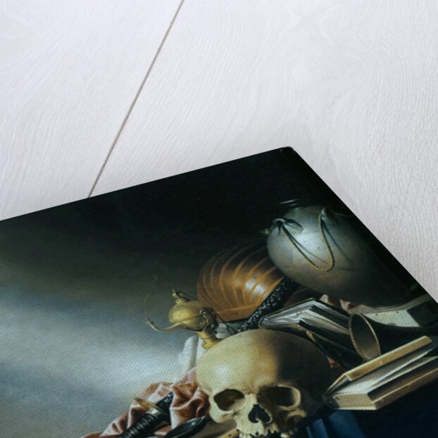 Still Life: An Allegory of the Vanities of Human Life, c.1640 by Harmen van Steenwyck