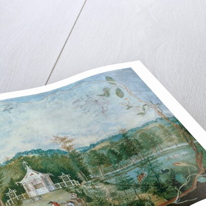 Chinese Pavilion in an English Garden, c.1750 by Thomas Robins