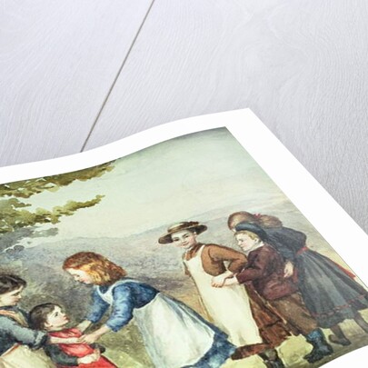 Children's Games, c.1880 by English School