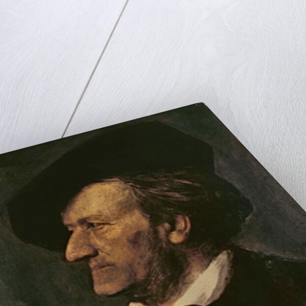 Portrait of Richard Wagner by Franz Seraph von Lenbach