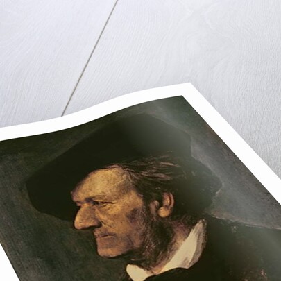 Portrait of Richard Wagner by Franz Seraph von Lenbach