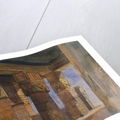 Temple of Denderah, Upper Egypt by William James Muller