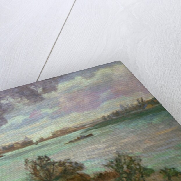 The Confluence of the Seine and the Marne at Ivry by Jean Baptiste Armand Guillaumin