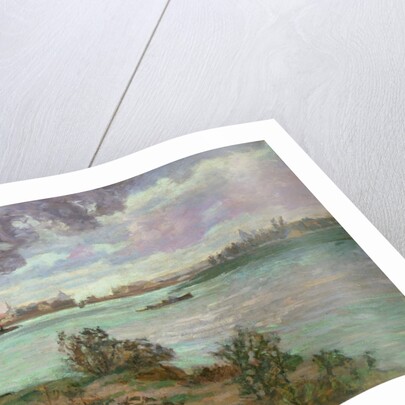 The Confluence of the Seine and the Marne at Ivry by Jean Baptiste Armand Guillaumin