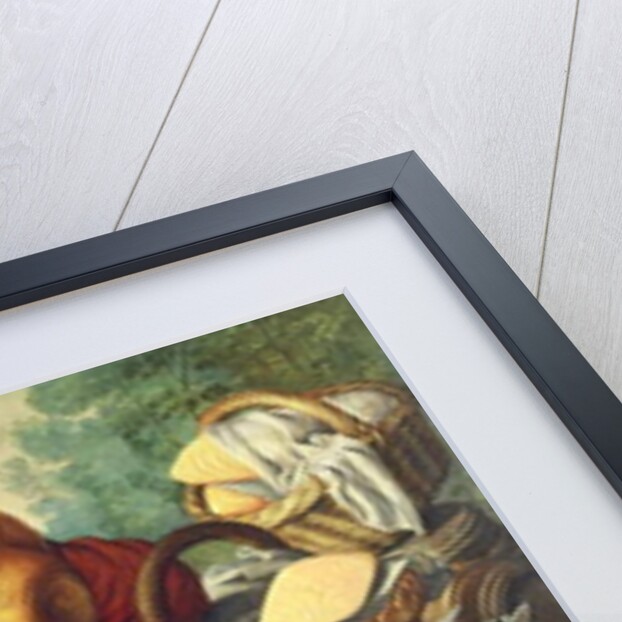 Woman Selling Vegetables, 1567 by Joachim Beuckelaer or Bueckelaer