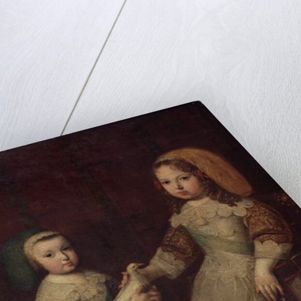 King Louis XIV as a child with Philippe I, Duke of Orleans by Charles Beaubrun