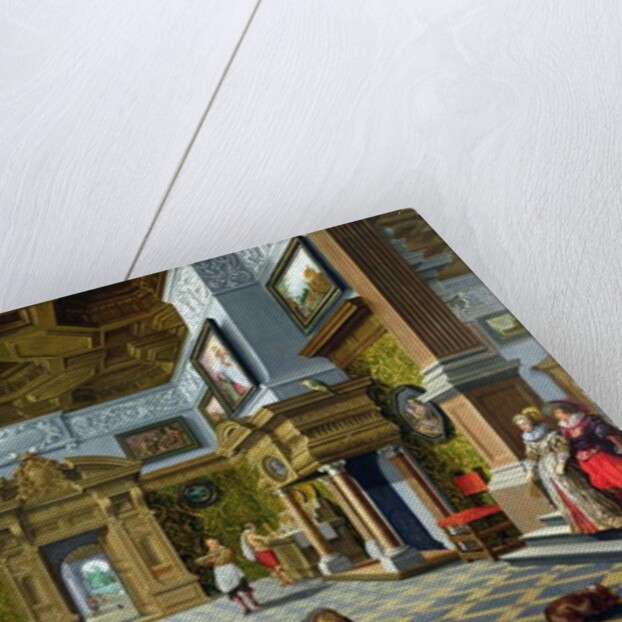 Interior of a Palatial Room, 1622 by Bartolomeus van Bassen