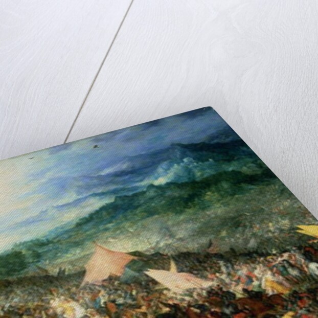 The Battle of Arbelles, or the Battle of Issus, 1602 by Jan the Elder Brueghel