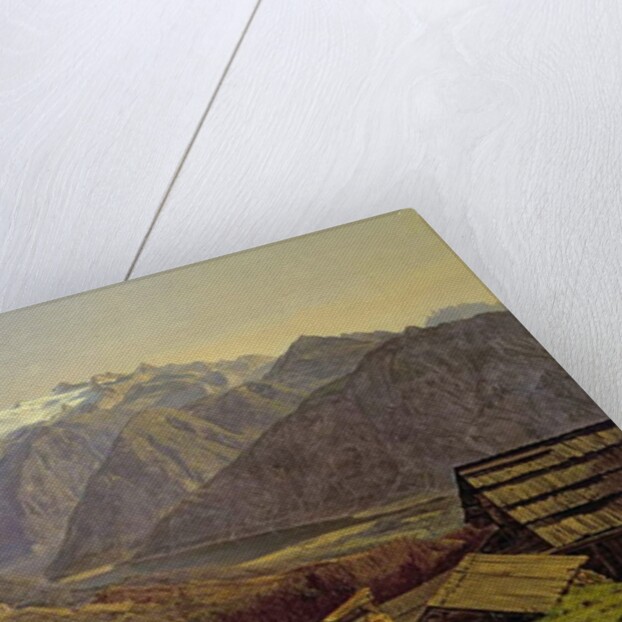 Hallstatter-See by Ferdinand Georg Waldmuller