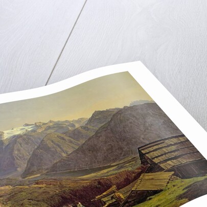 Hallstatter-See by Ferdinand Georg Waldmuller