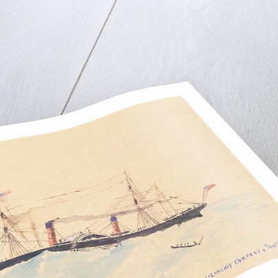 Scotia, a Cunard steamship, c.1879-80 by Henri de Toulouse-Lautrec