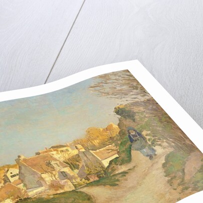 The Hill at Jallais, Pontoise, 1875 by Camille Pissarro