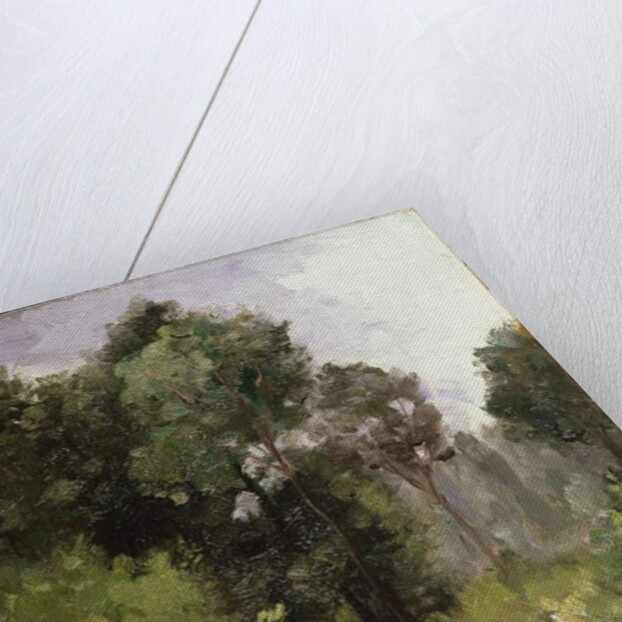 Under the Trees, 1864 by Camille Pissarro