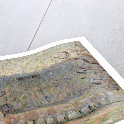 The Hill at Vaches, Bazincourt, c.1890 by Camille Pissarro