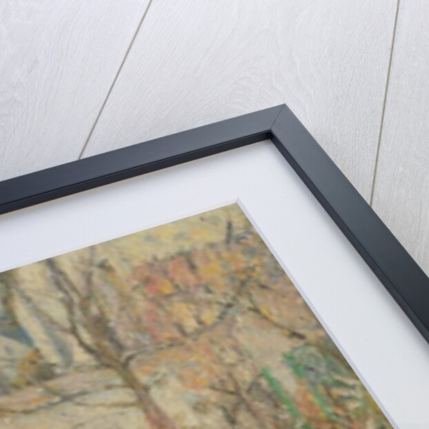 The Farmyard, 1877 by Camille Pissarro