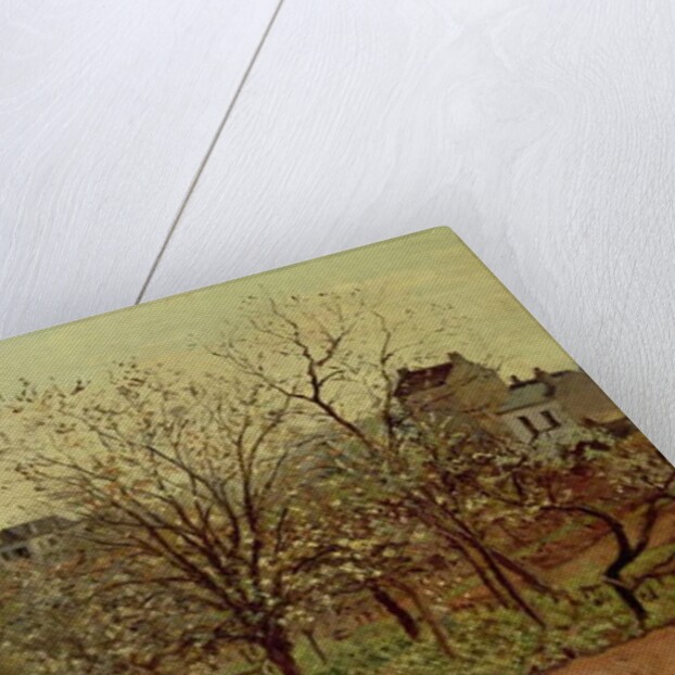 The Orchard, 1870 by Camille Pissarro