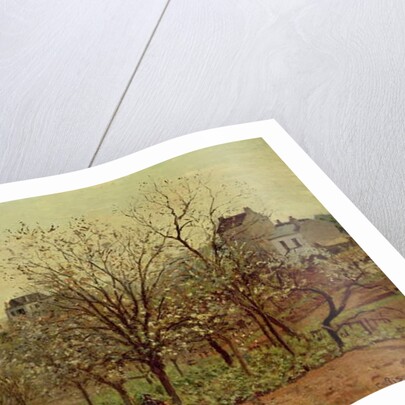 The Orchard, 1870 by Camille Pissarro