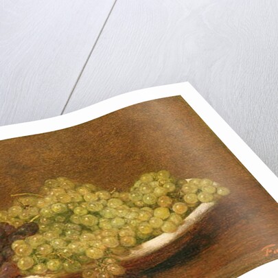Still Life of Grapes, c.1894 by Ignace Henri Jean Fantin-Latour