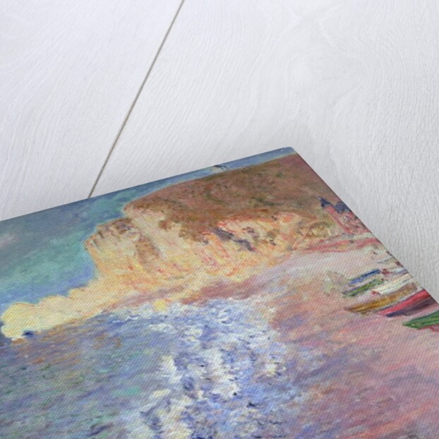 Morning at Etretat, 1883 by Claude Monet