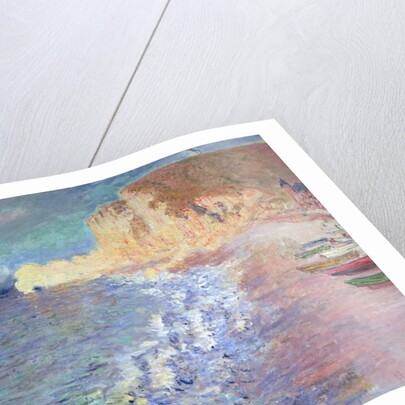 Morning at Etretat, 1883 by Claude Monet