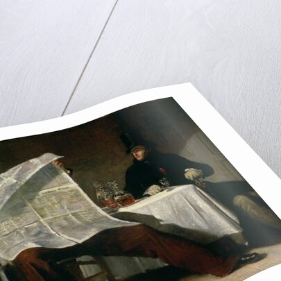 Waiting for the Times, 1831 by Benjamin Robert Haydon