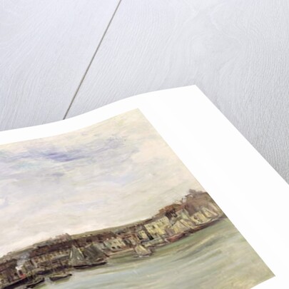 Dieppe, 1875 by Charles Francois Daubigny