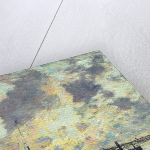 The Port, c.1895 by Eugene Louis Boudin