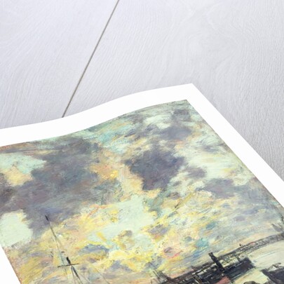 The Port, c.1895 by Eugene Louis Boudin