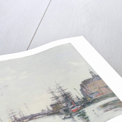 The Basin of the Barre, Le Havre, 1895 by Eugene Louis Boudin