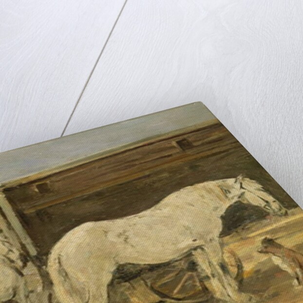 Gypsy Horses, c.1885-90 by Eugene Louis Boudin