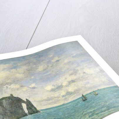 The Cliffs at Etretat, 1890 by Eugene Louis Boudin