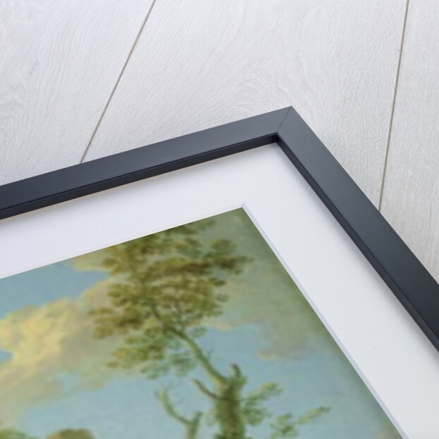 Horsemen Resting among Classical Ruins with a Fortune Teller by Paolo Monaldi