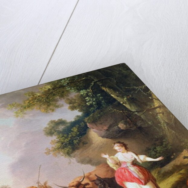 The Broken Eggs by Jean-Baptiste Huet