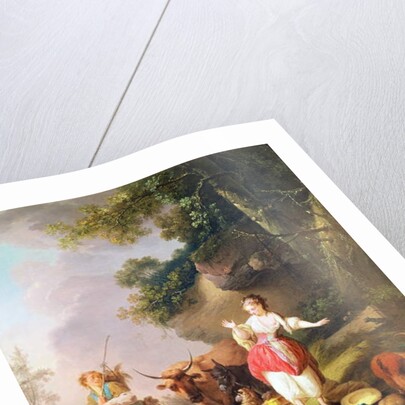 The Broken Eggs by Jean-Baptiste Huet