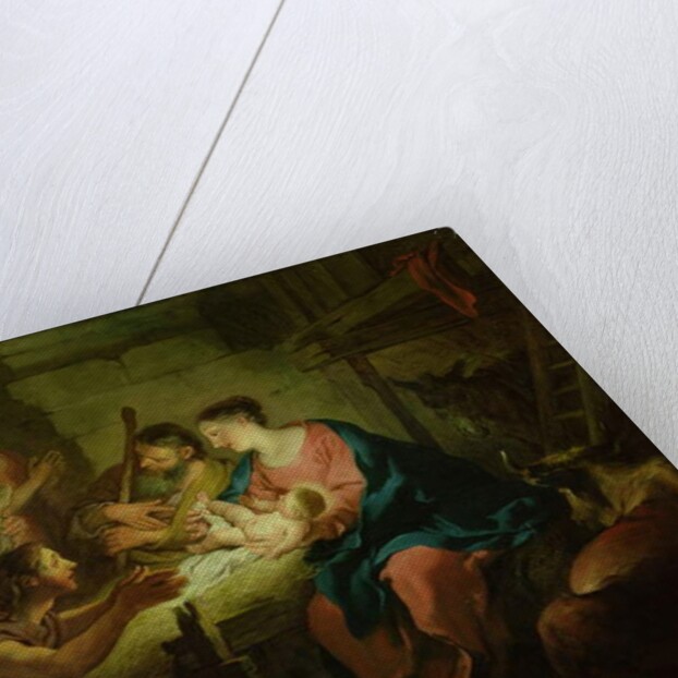 The Adoration of the Shepherds, 1725 by Jean Francois de Troy