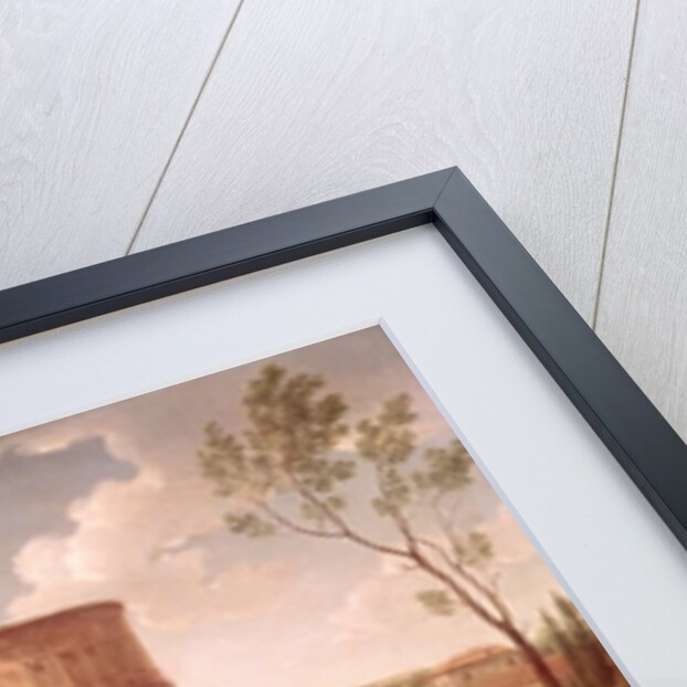 A View of the Colosseum with a Traveller, 1731 by Hendrik van Lint